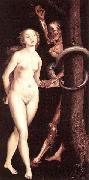 Hans Baldung Grien Eve, Serpent and Death painting